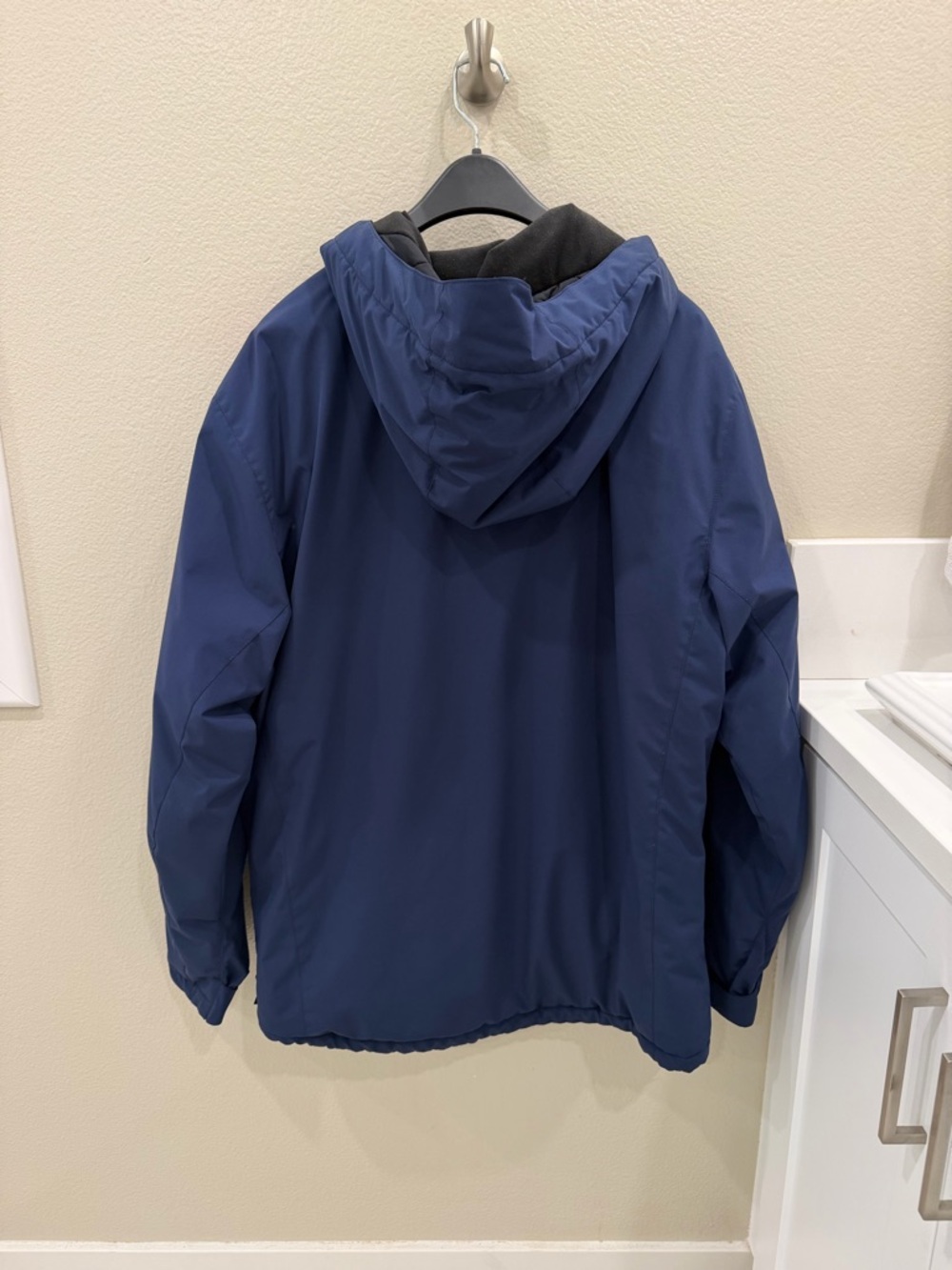 Body Glove Men's Dark Blue Hooded Performance Jacket - Picture 2 of 6